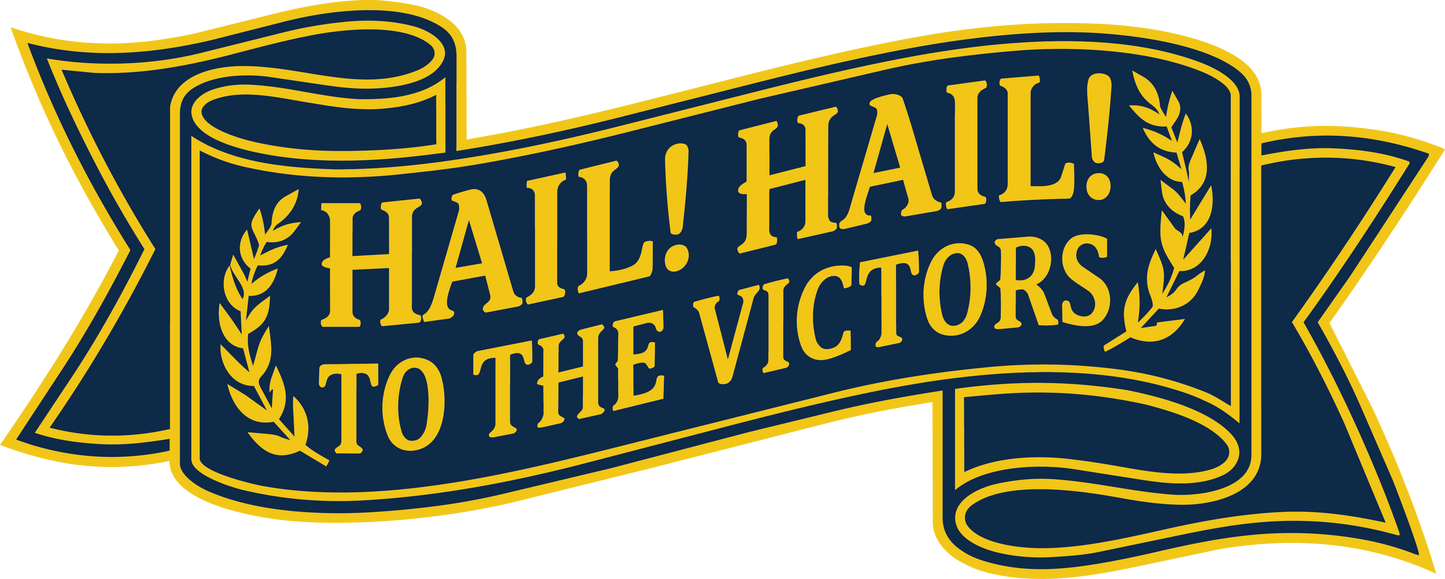 HAIL HAIL BANNER DTF TRANSFER