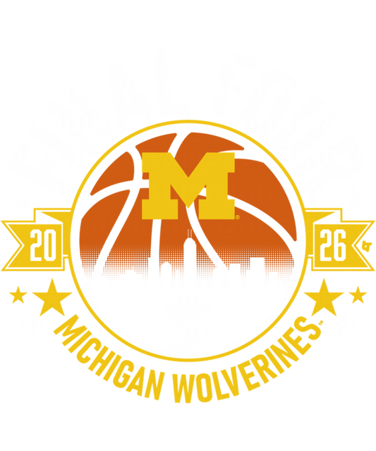Final four u of m #5 Dtf transfer halftone