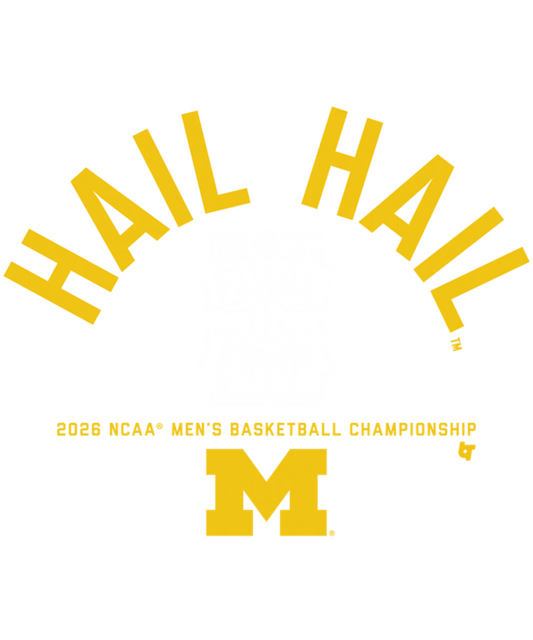 Final four u of m #6 Dtf transfer halftone