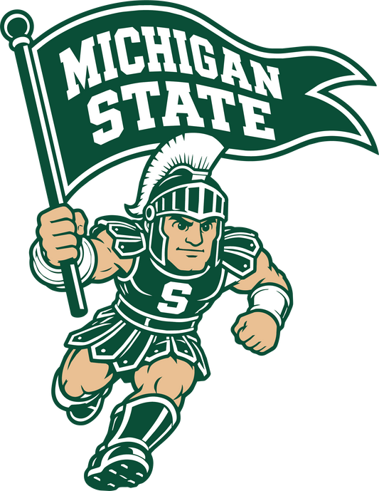 Michigan State Mascot Dtf transfer