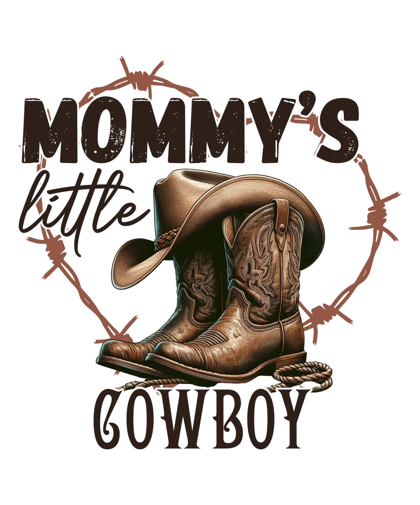 Mommys little cowboy western