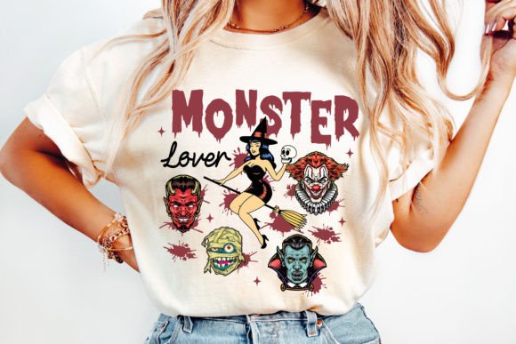 Monster lover dtf transfer