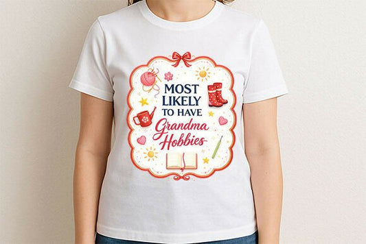 Grandma hobbies dtf transfer