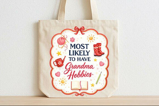 Grandma hobbies dtf transfer