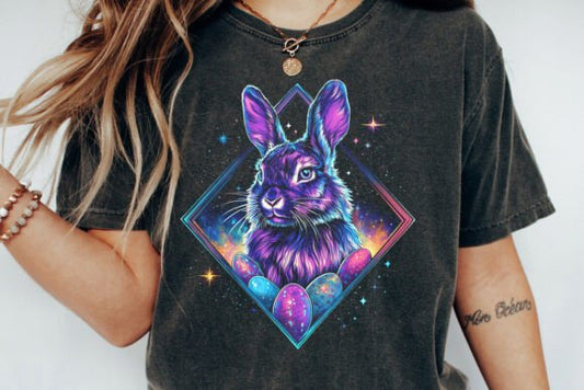 Neon light bunny