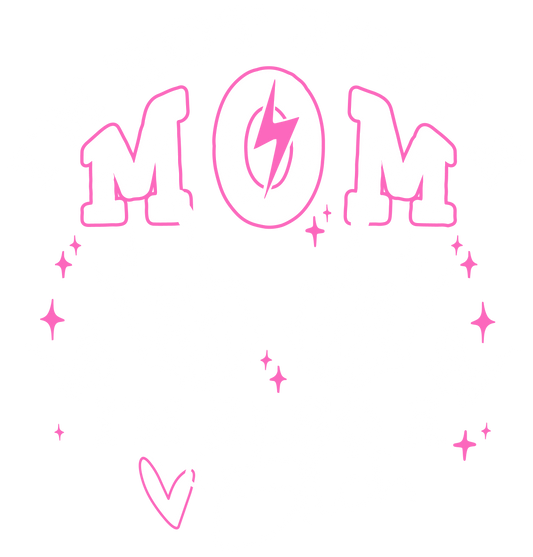 I'm not just a mom I'm also a bitch white and pink
