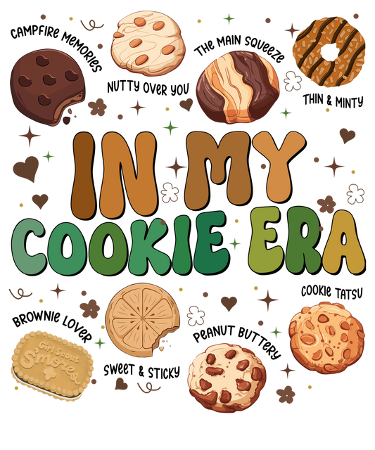 In my cookie era with cookies