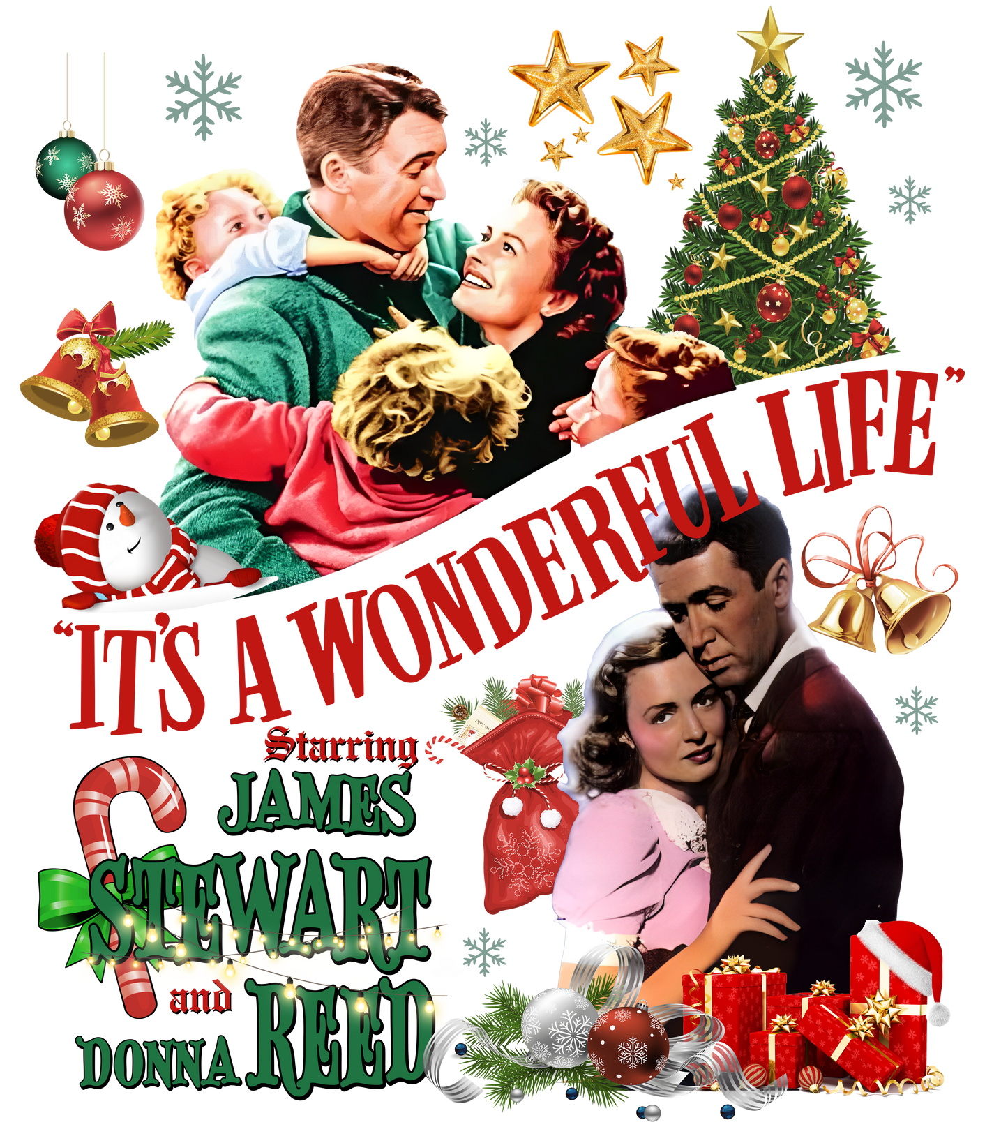 Its a Wonderful life DTF Transfer