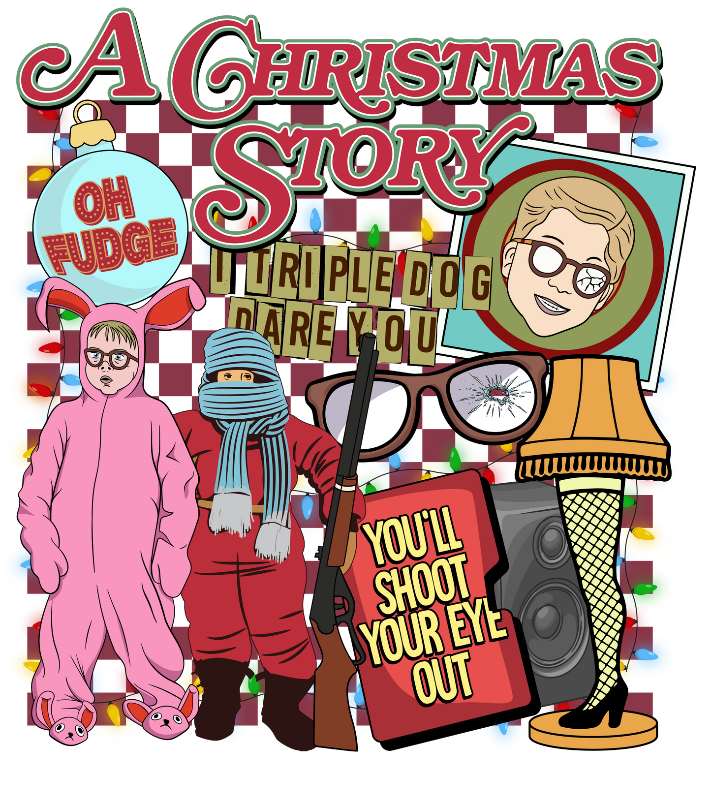 A Christmas Story  DTF Transfer