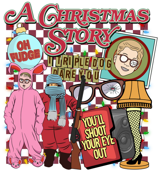 A Christmas Story  DTF Transfer