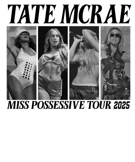 Tate Mcrae collage dtf