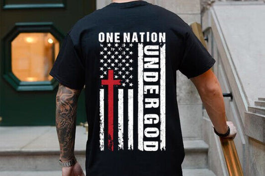 One nation under god flag