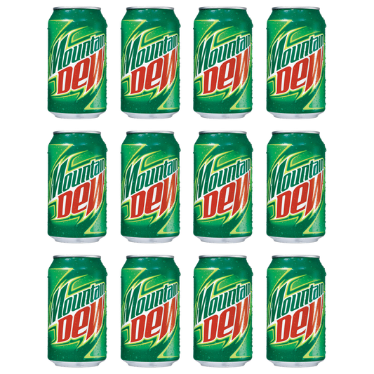 Mt Dew stacked dtf transfer