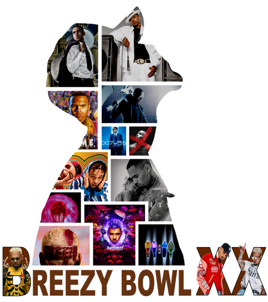 Chris Brown Breezy Collage