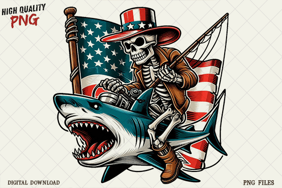 Patriotic Shark