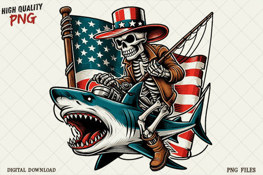 Patriotic Shark