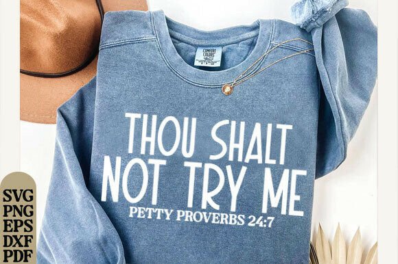 Thou shall not try me dtf transfer