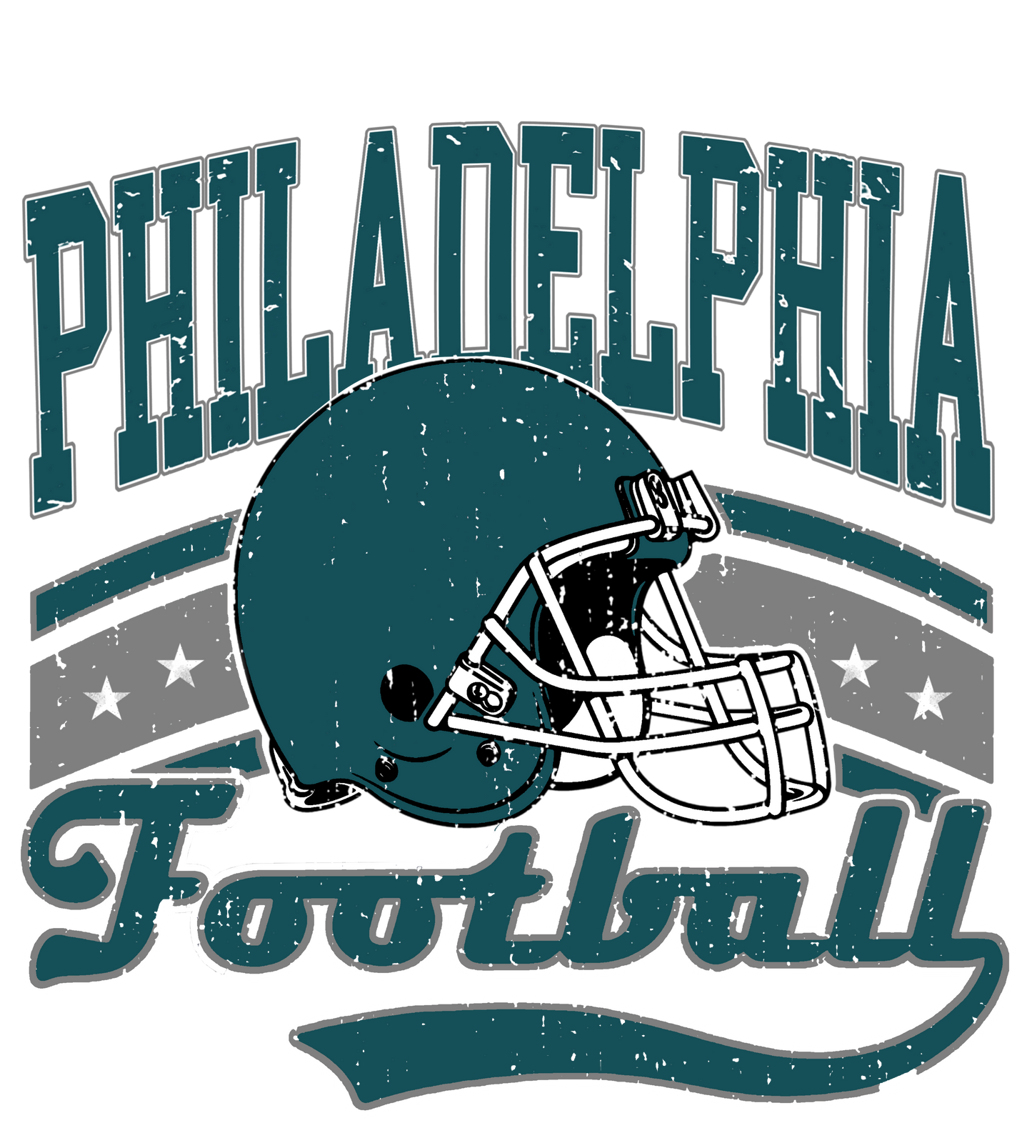 Philly vintage dtf transfer