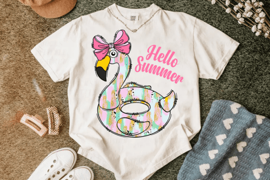 Pink Hello Summer