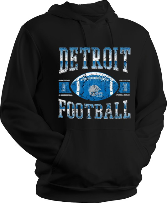 Grunge Detroit Football