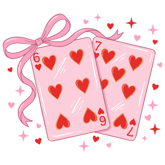 Coquette 67 cards 🎀♥️ dtf transfer