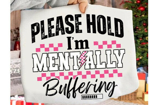 Mentally buffering dtf transfer