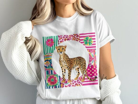 Preppy cheetah