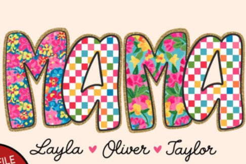Preppy Mama with names
