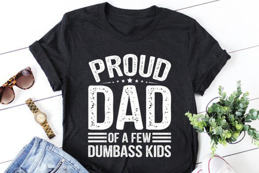 Proud father dumbass kids white