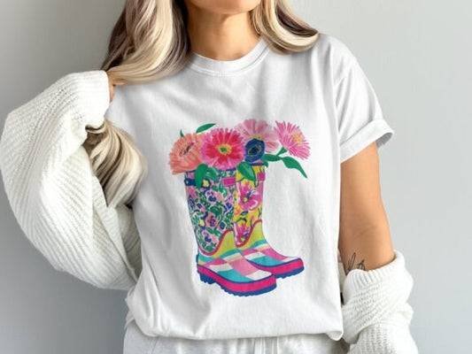 Preppy Rainboots