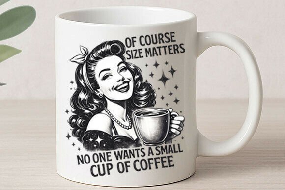 of course size matters (4in) uv decal