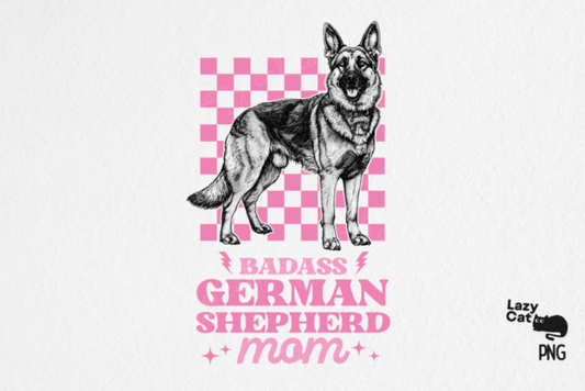 German shepherd mom dtf TRANSFER