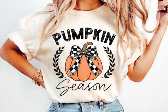 Pumpkin season coquette transfer