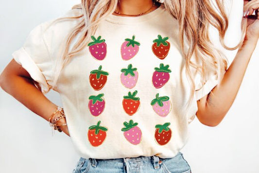 Retro strawberry 🍓