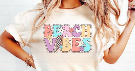 Beach vibes retro