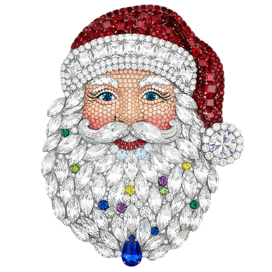 Faux bling santa
