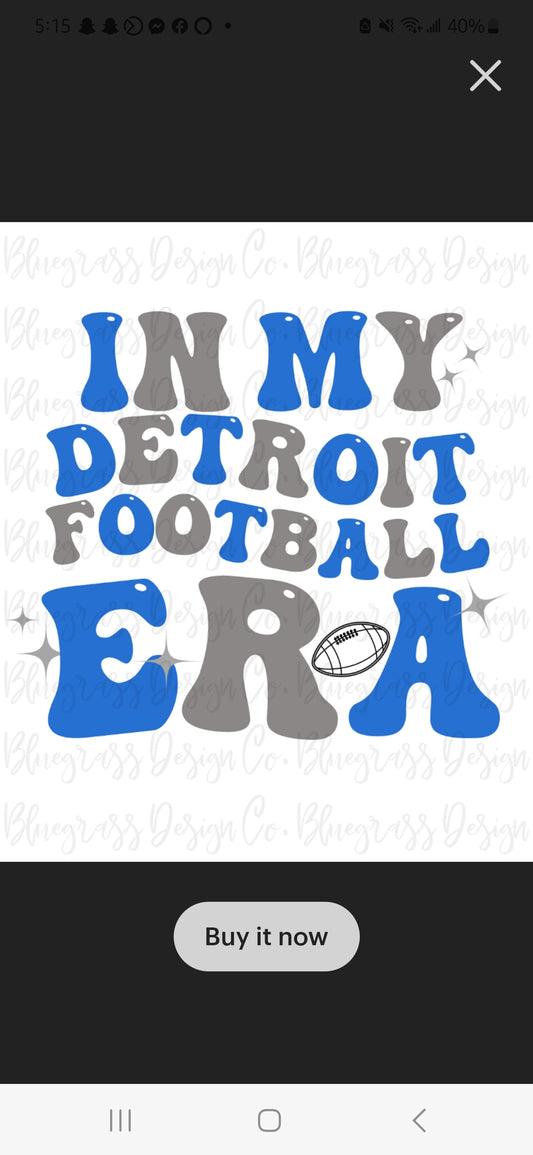 Detroit football era