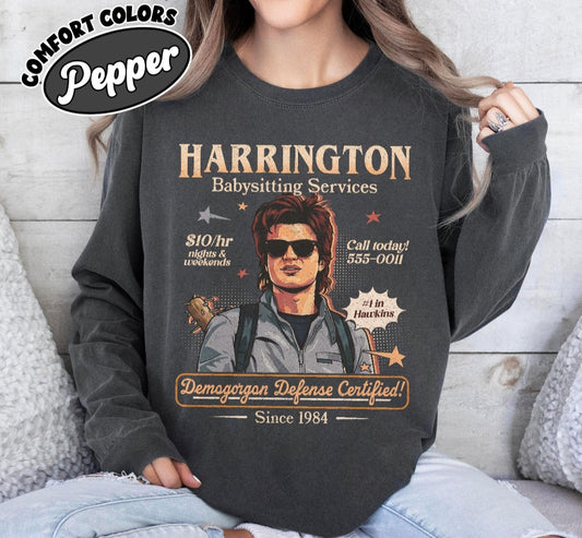 Stranger things babysitting services dtf transfer - Hur&Co.