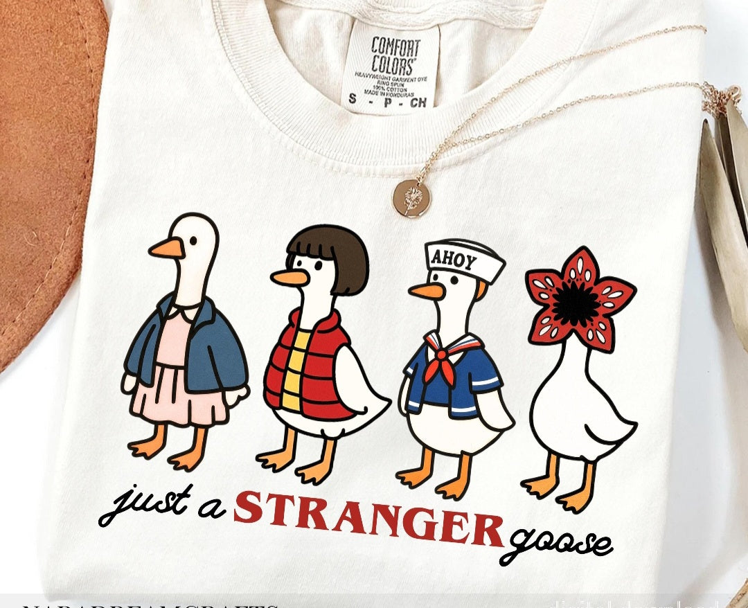 Stranger things stranger goose dtf transfer - Hur&Co.