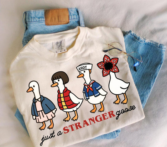 Stranger things stranger goose dtf transfer - Hur&Co.