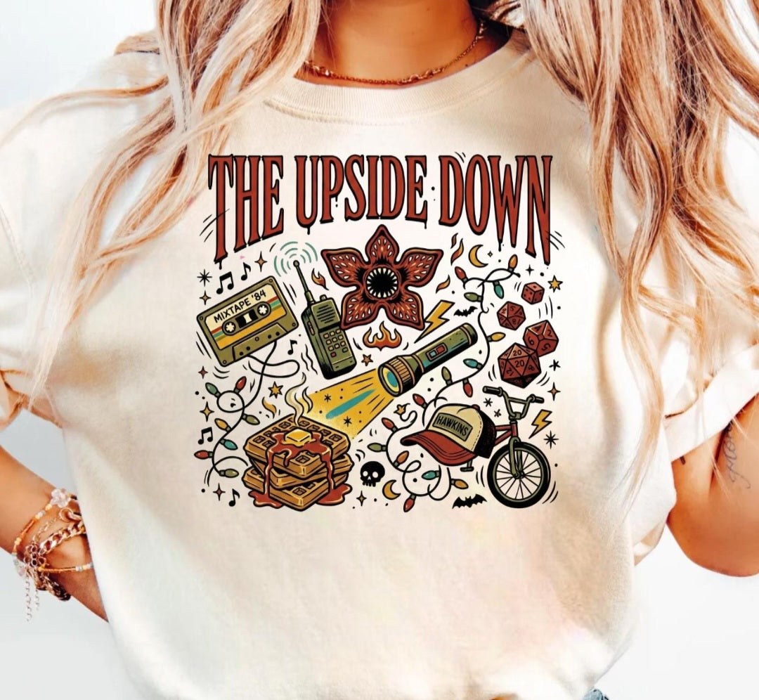 Stranger things the upside down dtf transfer - Hur&Co.