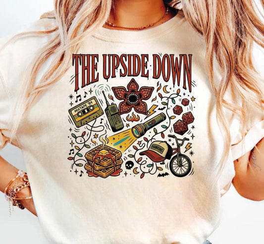 Stranger things the upside down dtf transfer - Hur&Co.