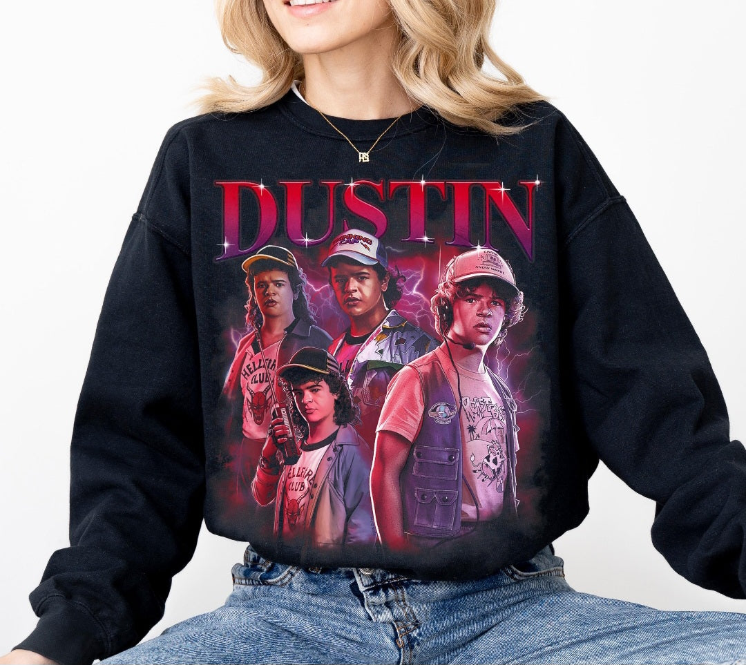Stranger things Dustin dtf transfer - Hur&Co.
