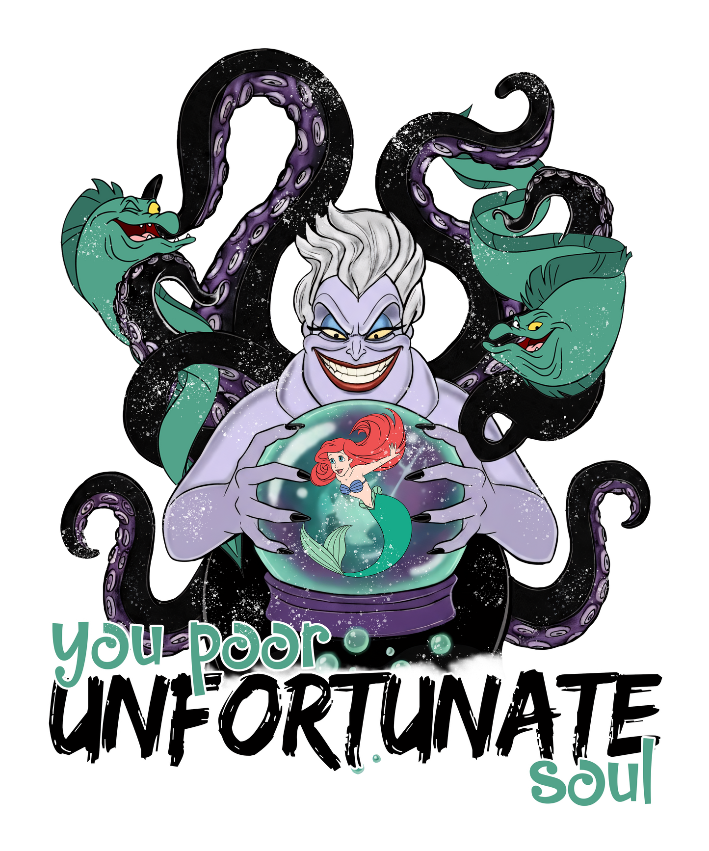 Unfortunate souls disney dtf transfer