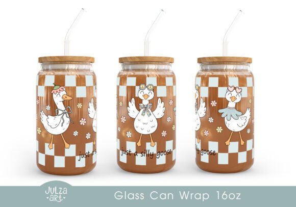 Libbey 16oz Cup UV ST Silly goose countrycore