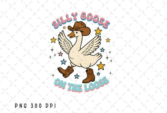 Silly goose Uv DECAL (4IN)