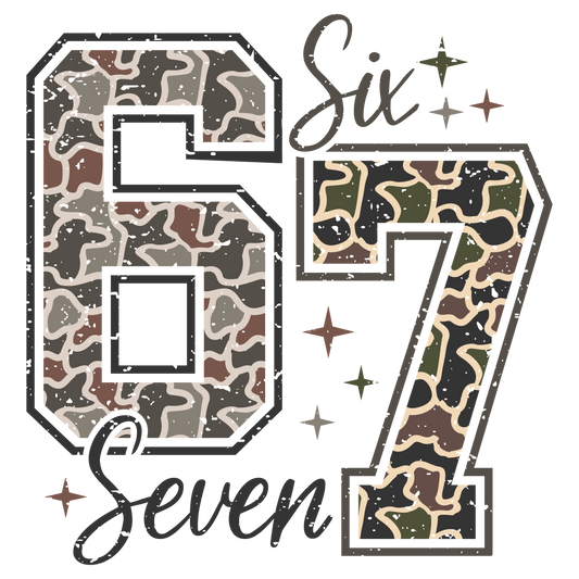 DTF TRANSFER CAMO 67