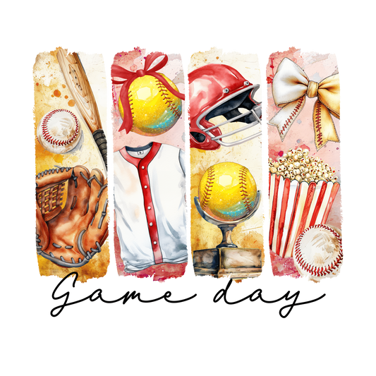Game day softball