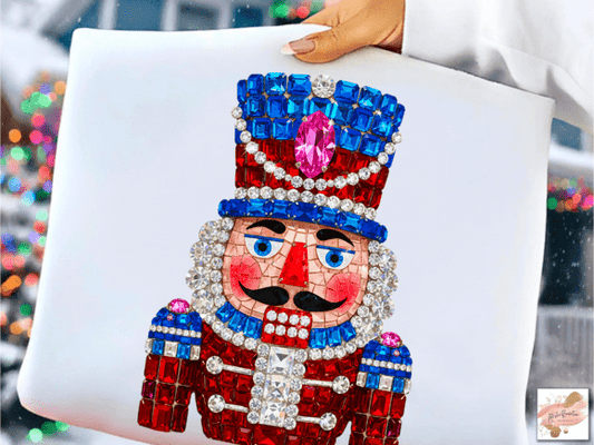Nutcracker #2 faux rhinestones