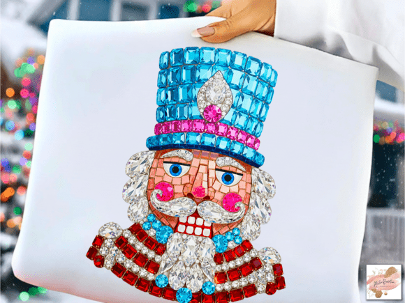 Nutcracker #1 faux rhinestones - Hur&Co.